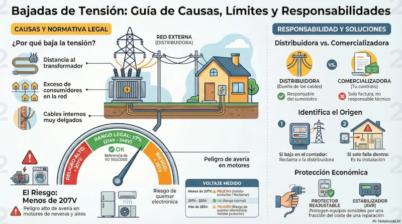 infograma baja tension domestica