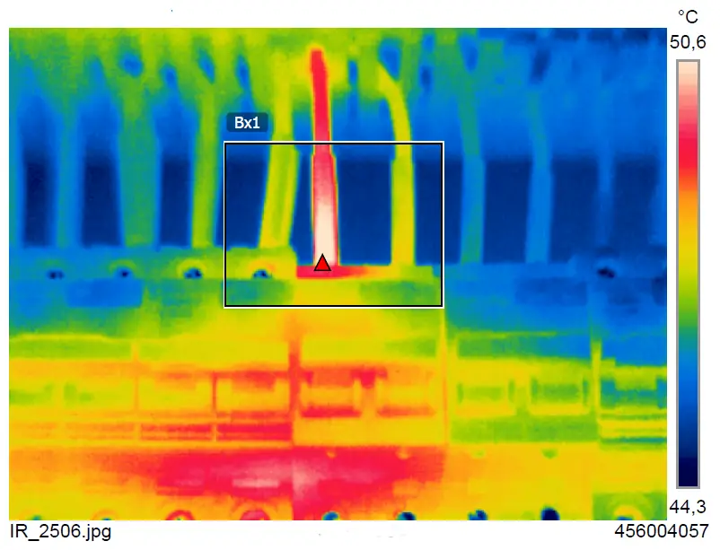 mantenimiento preventivo punto caliente termografia real 1