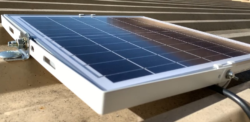 panel solar para luz exterior solar autónoma