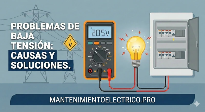 multimetro para problemas baja tension domesticos